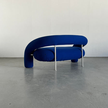 Sculptural Tube Sofa by Anna and Carlo Bartoli for Rossi di Albizzate, Italy, 1990s vintage