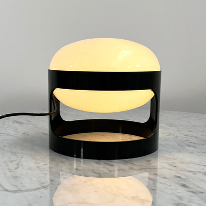 Black KD27 table lamp by Joe Colombo for Kartell, 1960s vintage