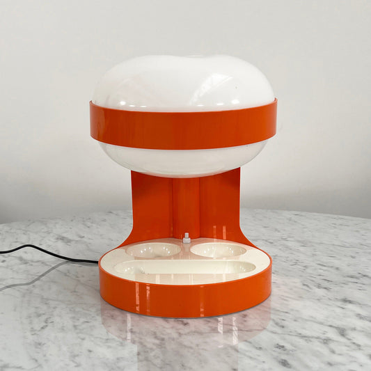Orange KD29 Tischlampe von Joe Colombo für Kartell, 1960er Vintage