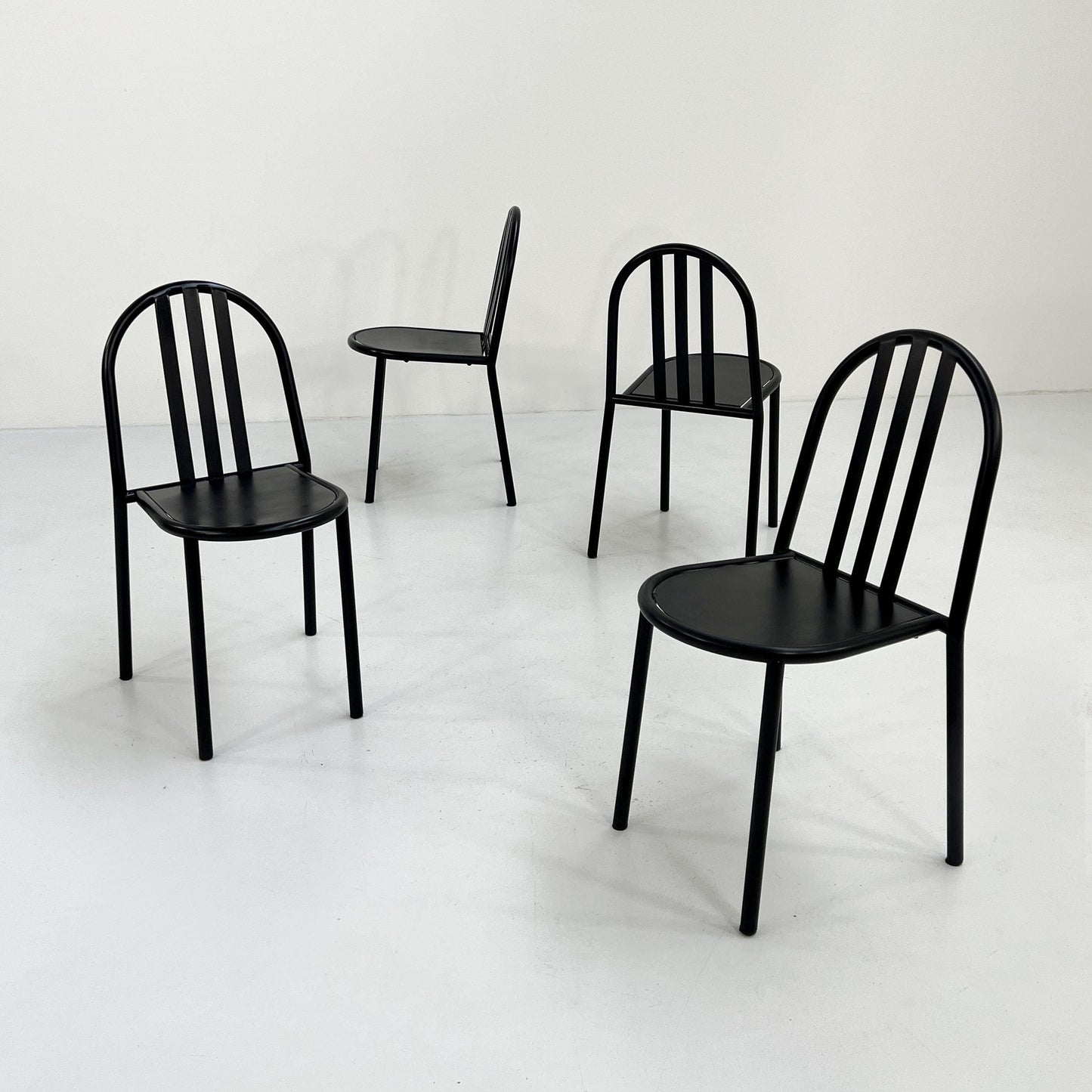 Set of 4 No.222 Chairs by Robert Mallet-Stevens for Pallucco Italia, 1980s