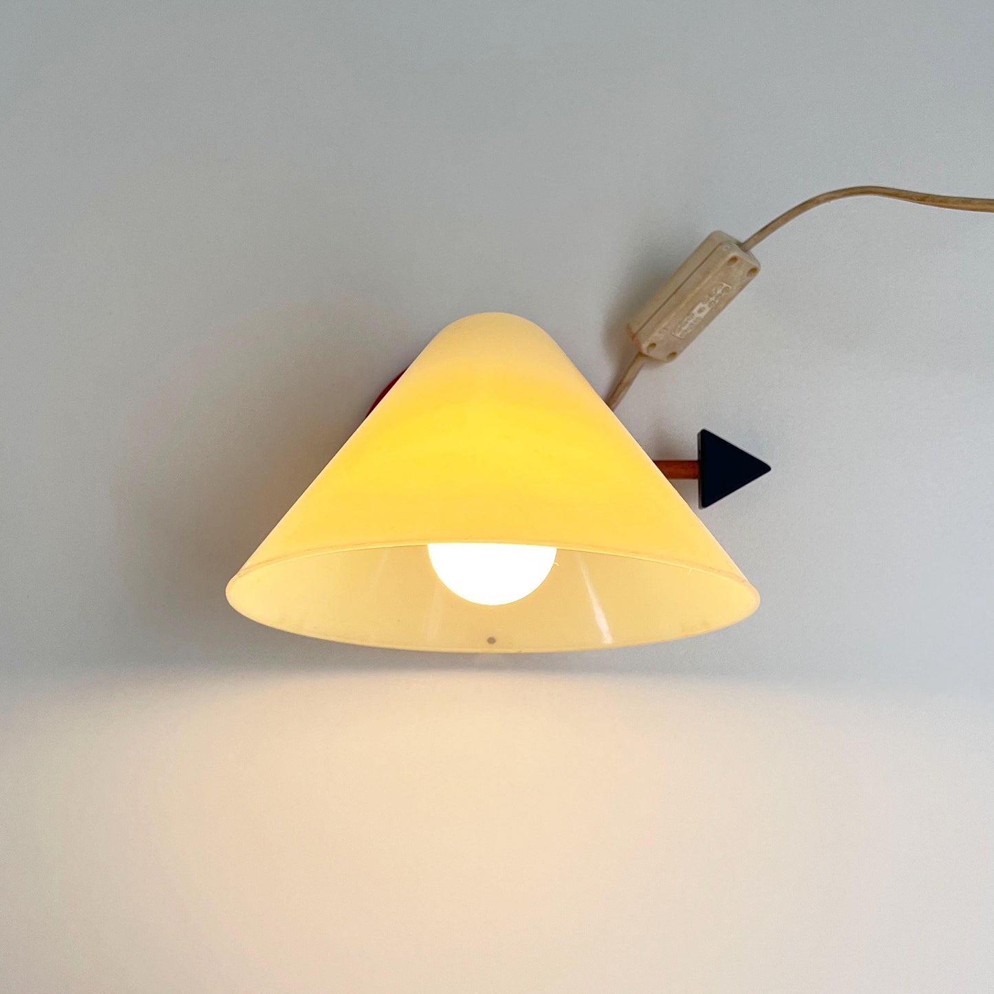 Stoja wall lamp from Ikea, 1980s vintage