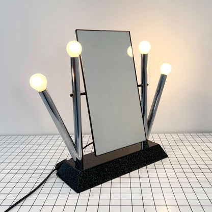 Miroir de table Yucca par Anna Anselmi pour Bieffeplast, vintage 1980