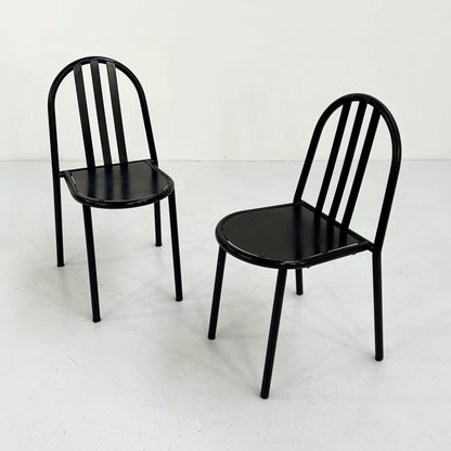 Ensemble de 4 chaises No.222 par Robert Mallet-Stevens pour Pallucco Italia, 1980s