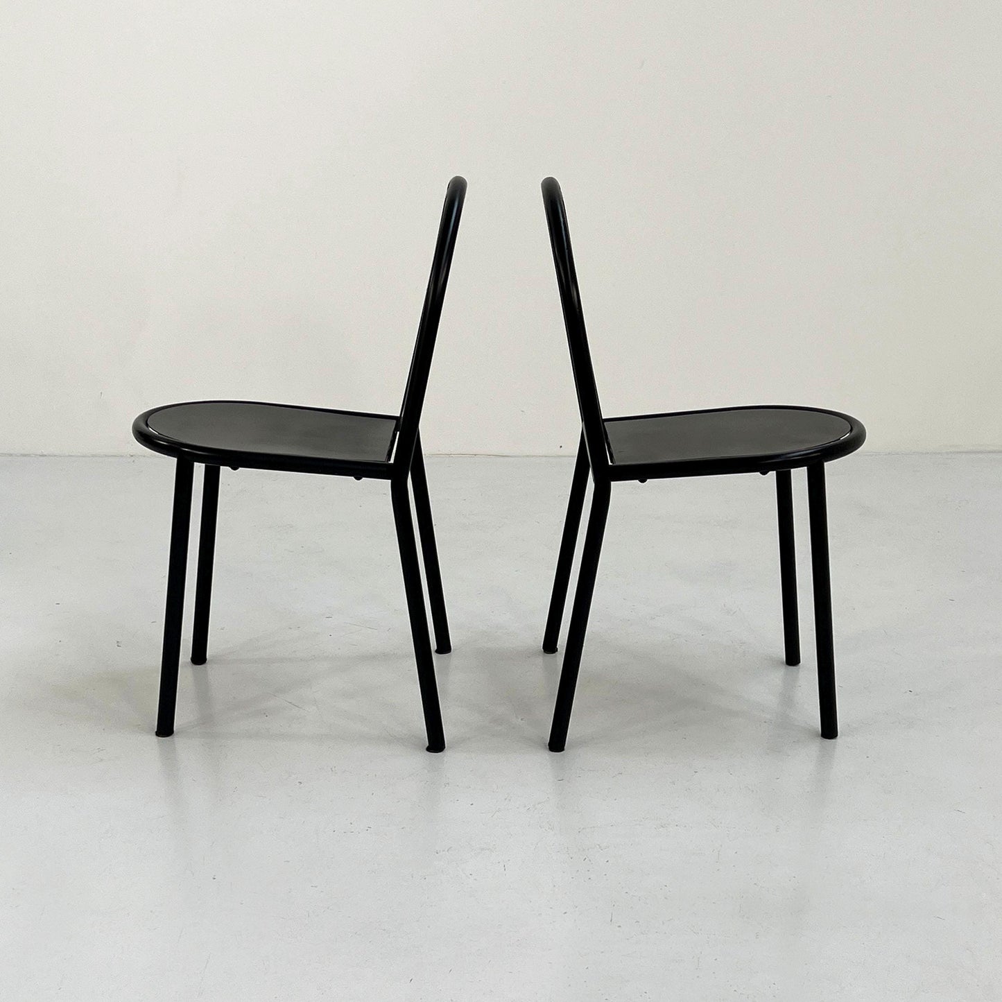 Ensemble de 4 chaises No.222 par Robert Mallet-Stevens pour Pallucco Italia, 1980s