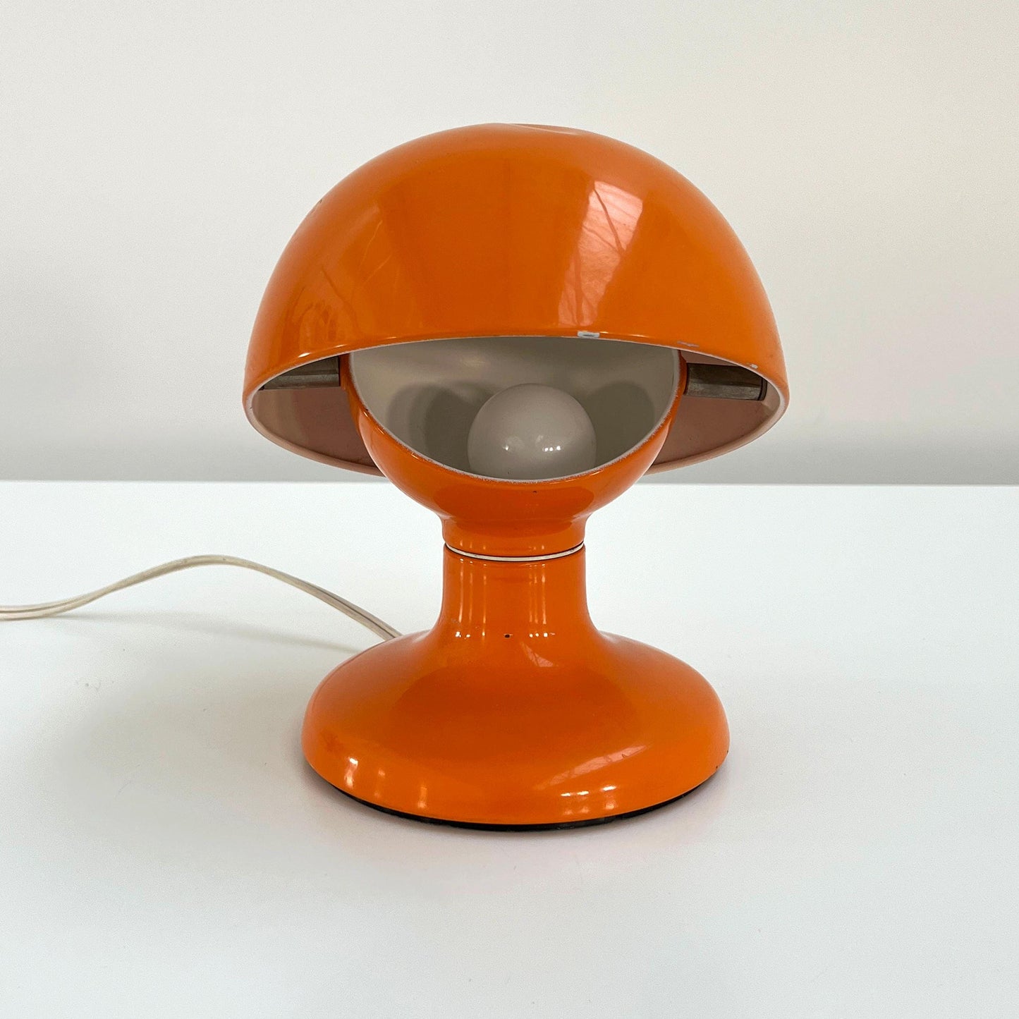 Orange Jucker 147 table lamp by Tobia and Afra Scarpa for Flos, 1960s vintage