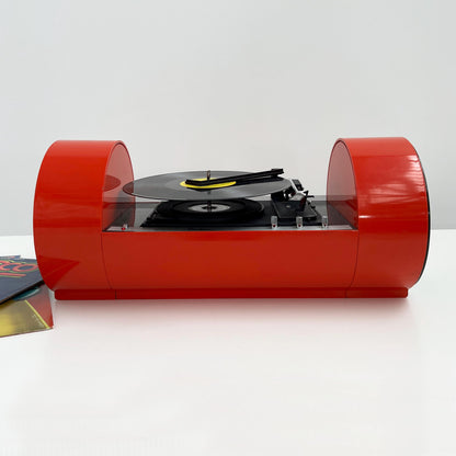 Console stéréo à platine vinyle Coral PAAM Tube par Yonel Lebovici, 1968 Vintage