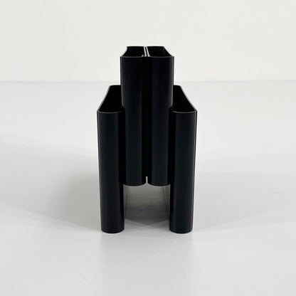 Petit porte-revues noir par Giotto Stoppino pour Kartell, 1970