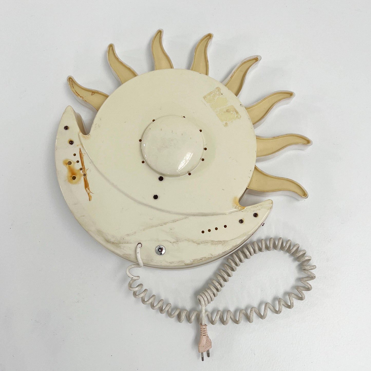 Applique ou lampe de table Soleil et Lune, années 1980