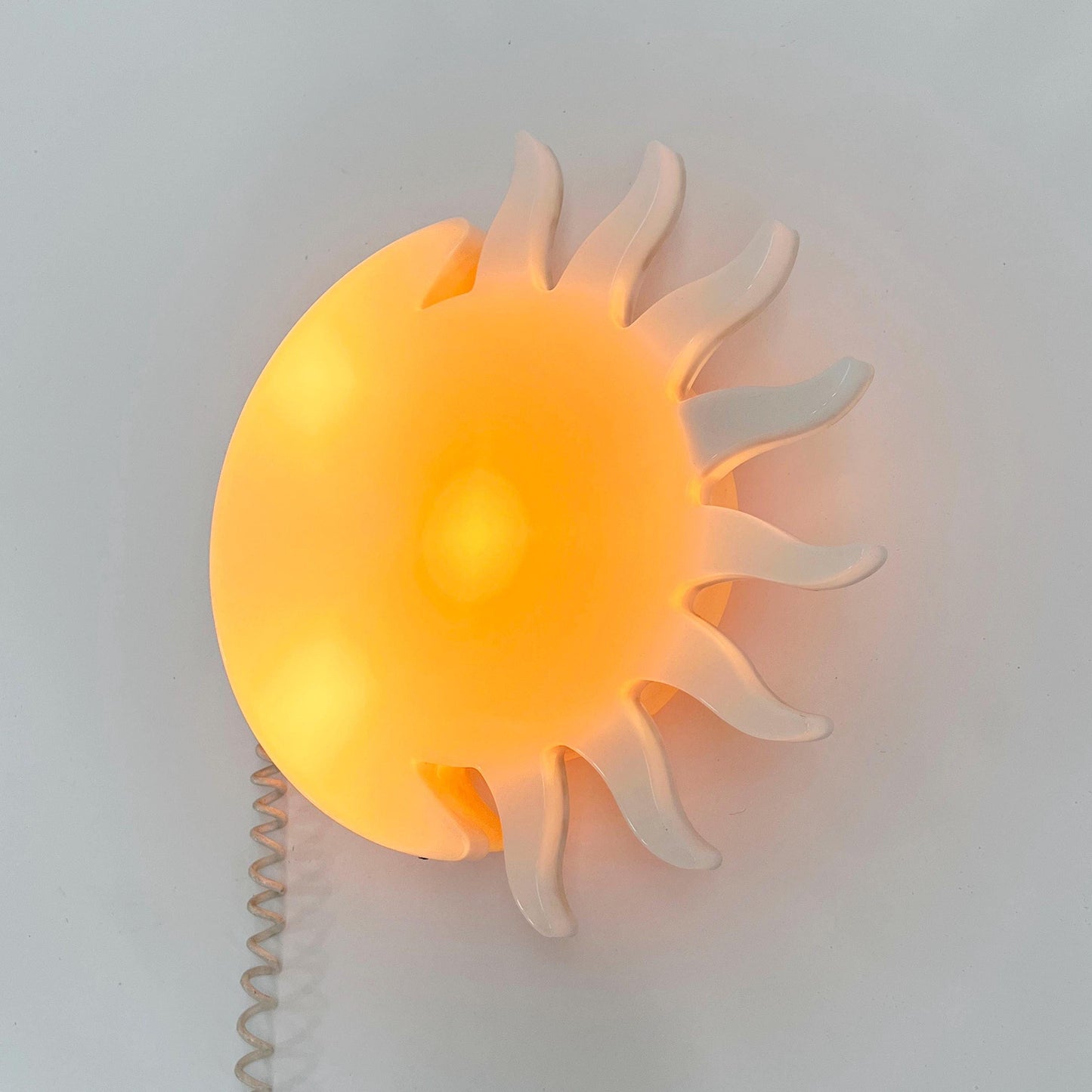 Applique ou lampe de table Soleil et Lune, années 1980