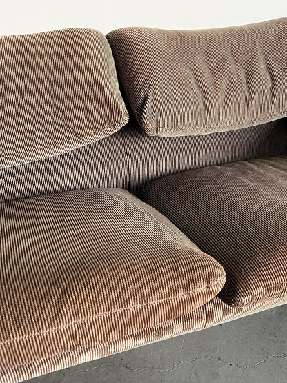 Maralunga Sofa-Set von Vico Magistretti für Cassina, 1970er Vintage