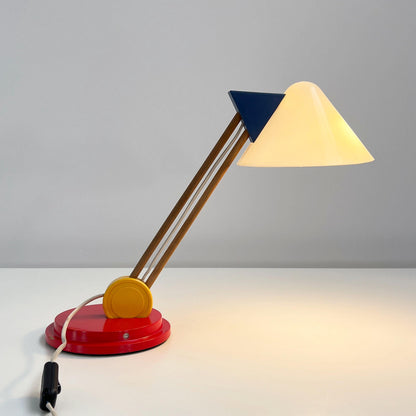 Memphis Style B719 desk lamp from Ikea, 1980s