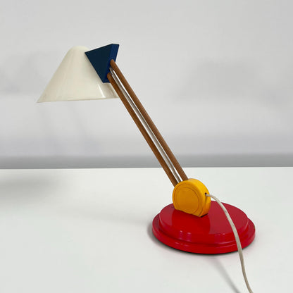 Memphis Style B719 desk lamp from Ikea, 1980s