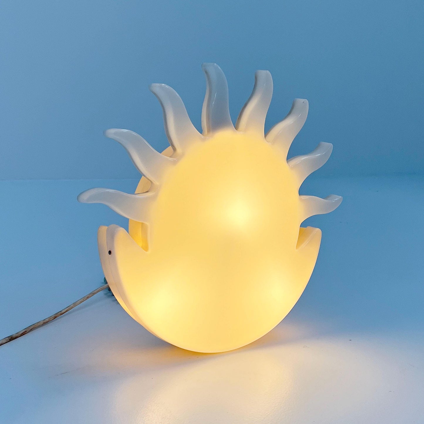 Sun and Moon wall or table lamp, 1980s