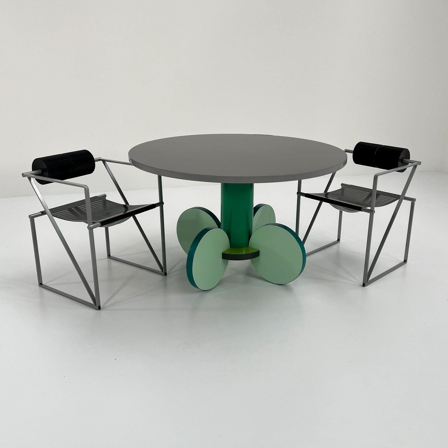 La Festa dining table by Michele De Lucchi, 1980s vintage