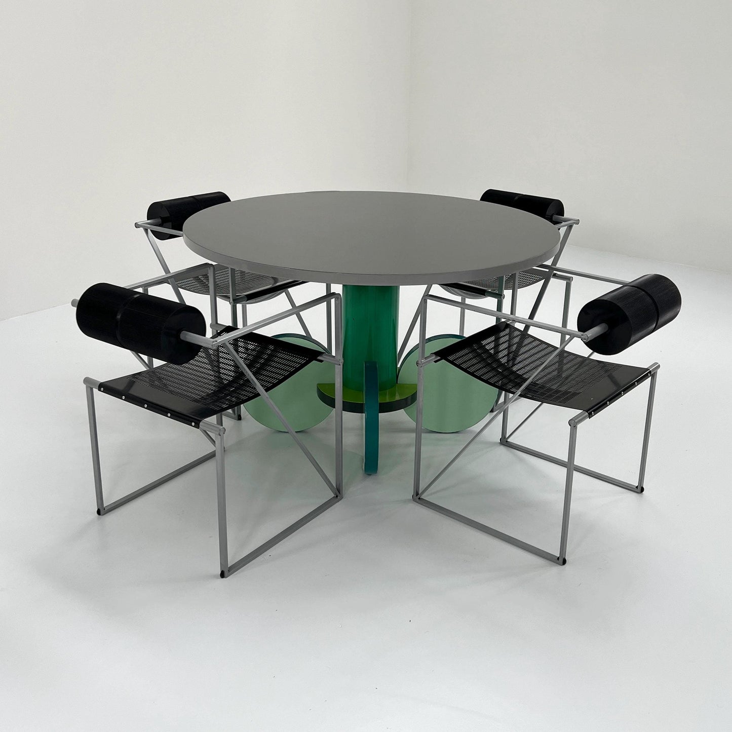 La Festa dining table by Michele De Lucchi, 1980s vintage