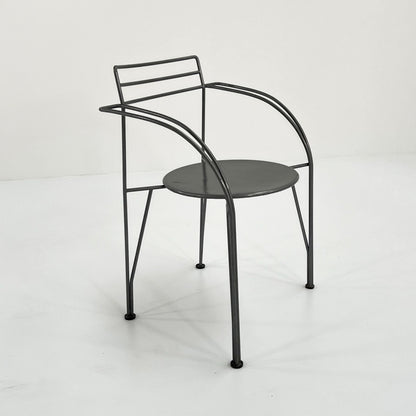 Lune D'Argent Postmodern Chair by Pascal Mourgue for Fermob, 1985