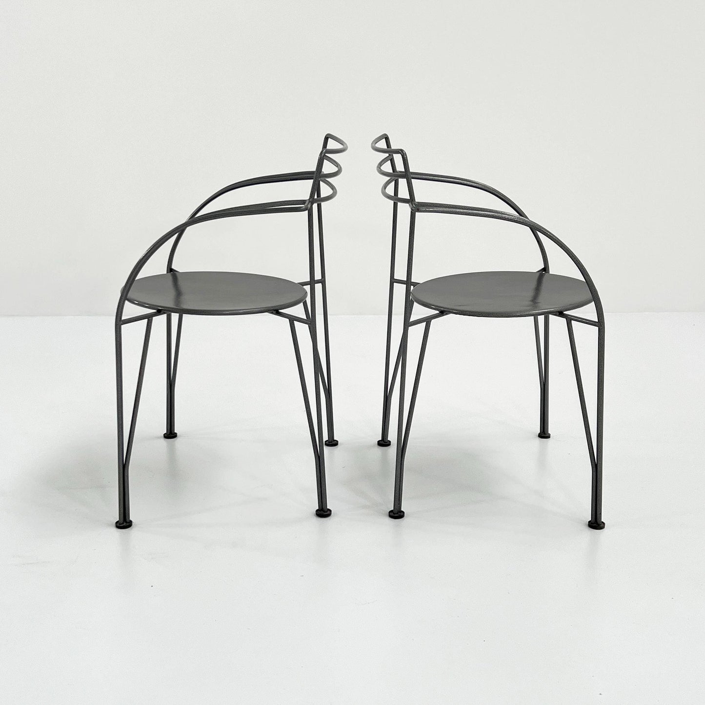 Lune D'Argent Postmodern Chair by Pascal Mourgue for Fermob, 1985