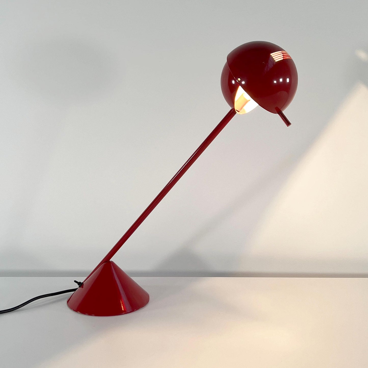 Pacman metal desk lamp, 1970s