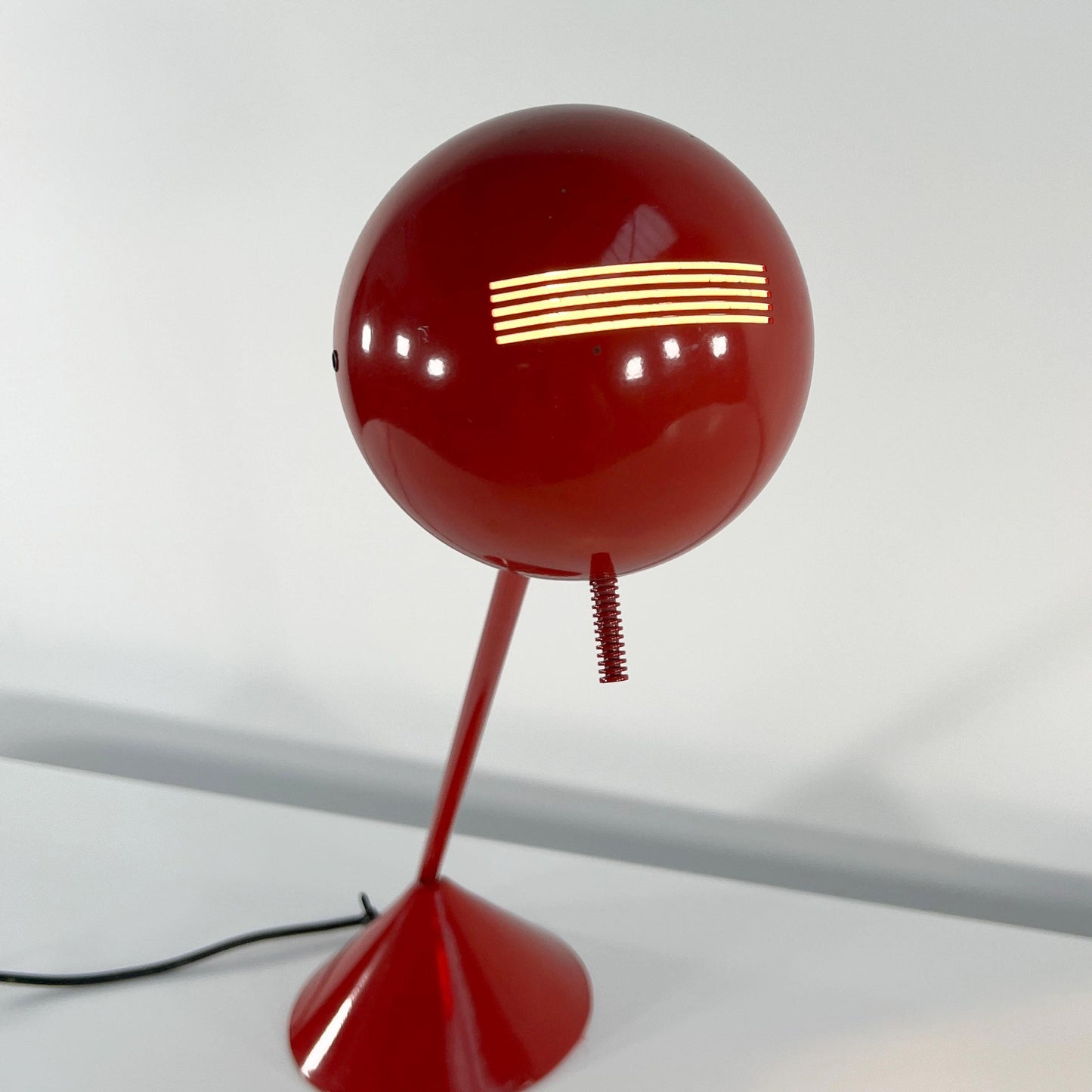 Pacman metal desk lamp, 1970s