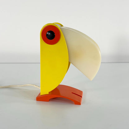 Toucan table lamp by Old Timer Ferrari, 1960s