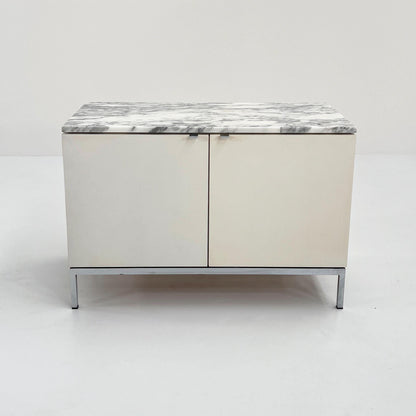 Executive cabinet with marble top by Florence Knoll for Knoll Int., 1960s