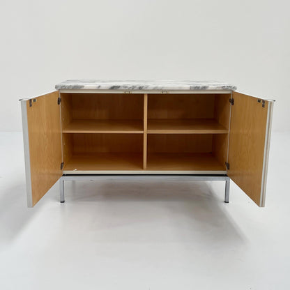 Executive cabinet with marble top by Florence Knoll for Knoll Int., 1960s