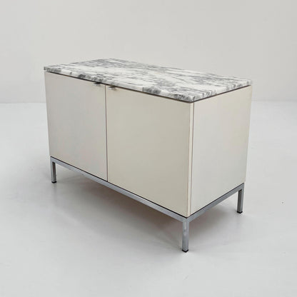 Executive cabinet with marble top by Florence Knoll for Knoll Int., 1960s