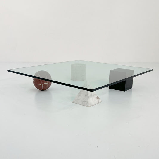 Metaphora Coffee Table by Lella & Massimo Vignelli for Casigliani, 1970s