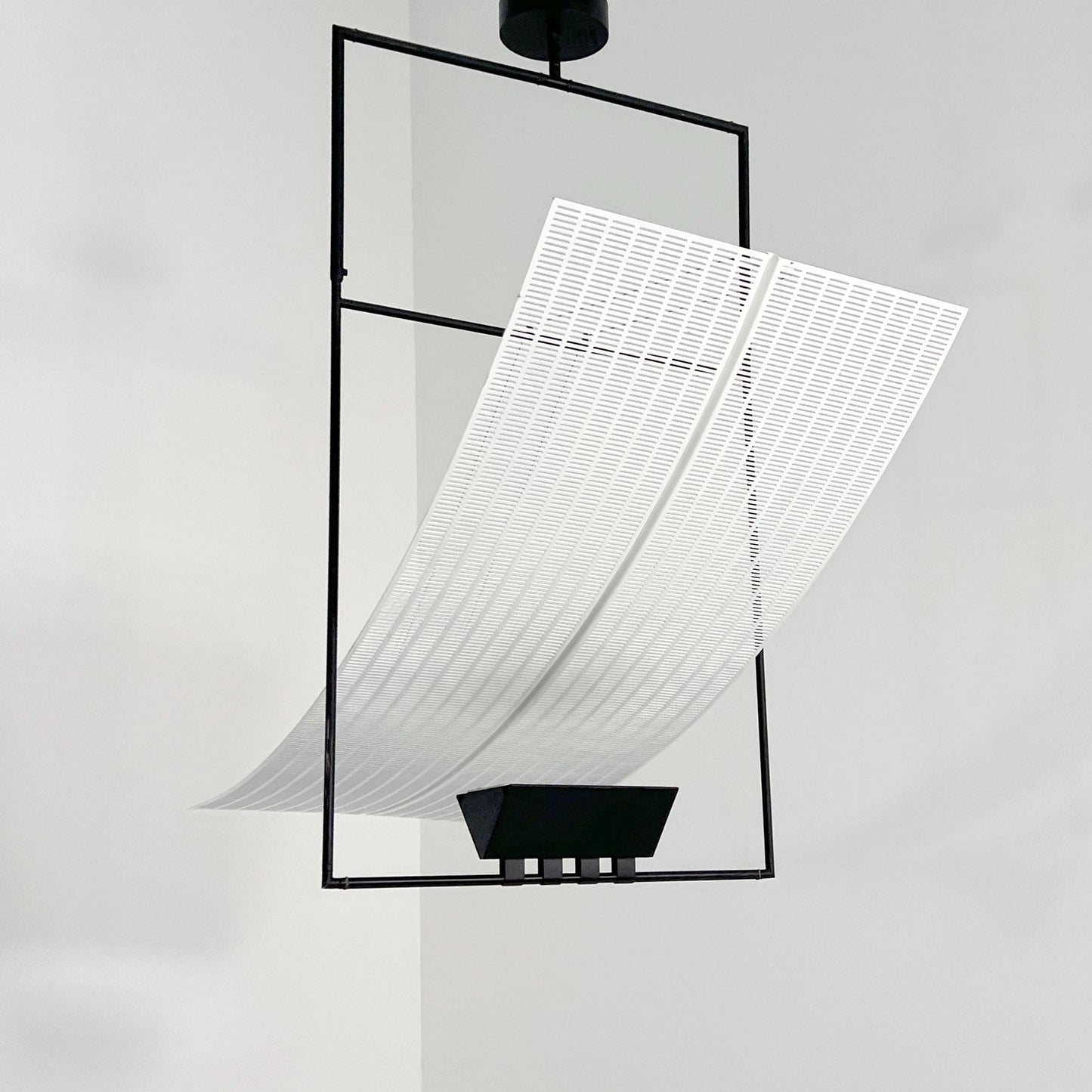 Zefiro Hängeleuchte von Mario Botta für Artemide, 1980er Vintage