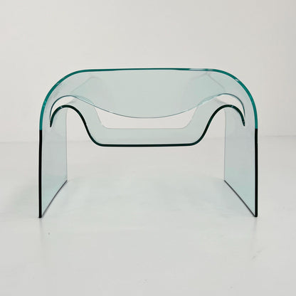 Ghost Armchair Vintage Stuhl von Cini Boeri für Fiam, 1990er