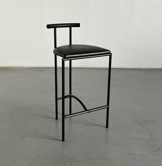 Postmodern 'Tokyo' bar stool by Rodney Kinsman for Bieffeplast, 1980s Italy Vintage