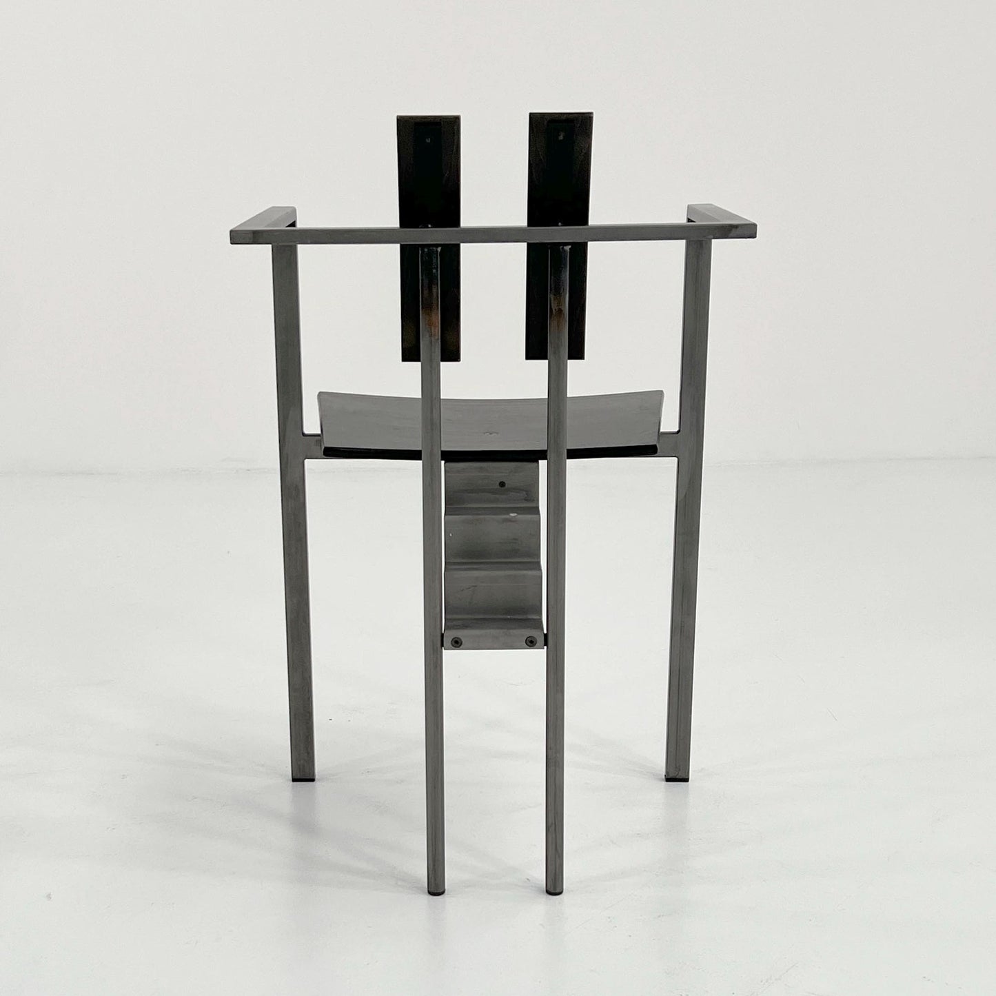 Black and Grey Postmodern Vintage Trix Chair by Karl Friedrich Förster, 1980s