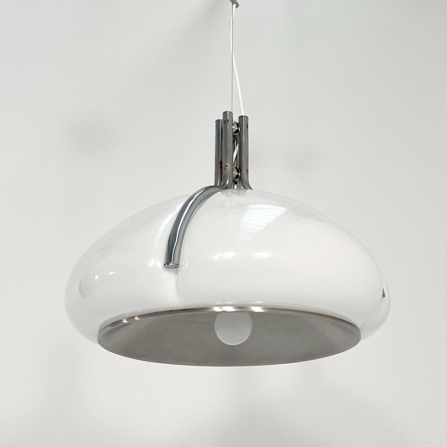 Vintage pendant lamp Quadrifoglio by Harvey Guzzini, 1970s