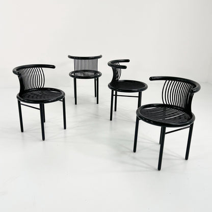 Set of 4 Circo chairs by Jutta and Herbert Ohl for Rosenthal Lübke, 1980s vintage