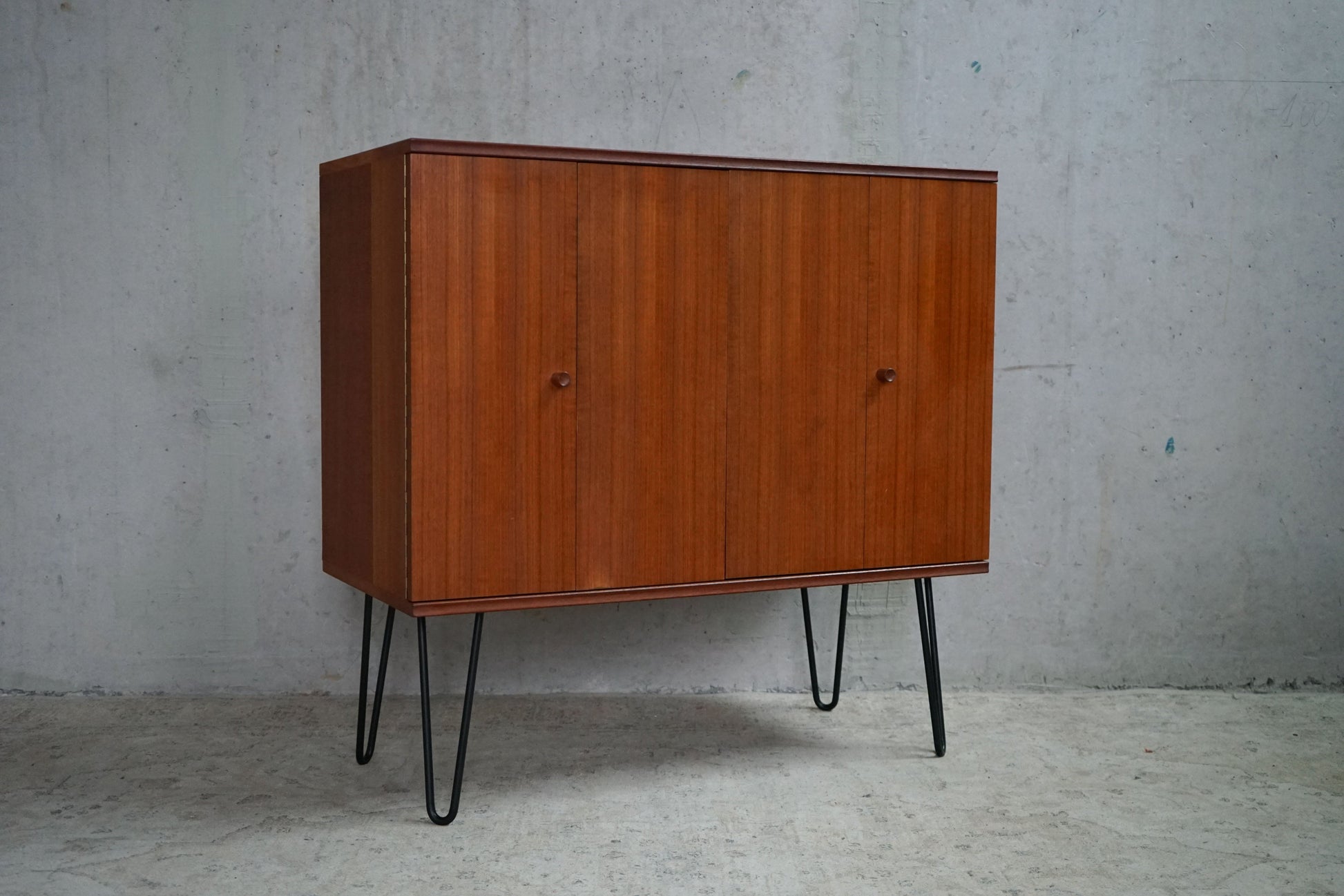 Teak Sideboard TV Kommode Dänisch Vintage 60er Mid Century - 2nd home