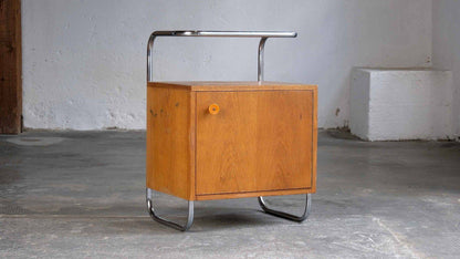 Vintage Bauhaus Nachttisch von Kovona