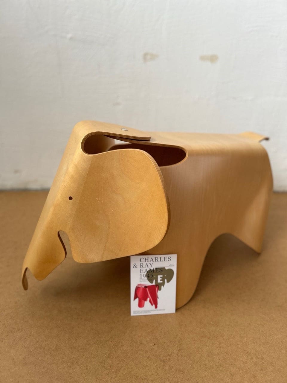 Plywood Elephant Anniversary Edition 2007 par Charles et Ray Eames Vitra Vintage