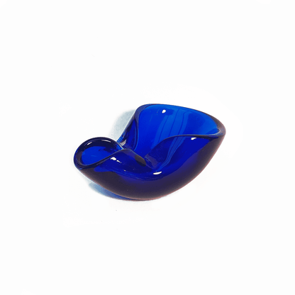 Murano Glass Vintage Ashtray: Elegance &amp; Light Effects