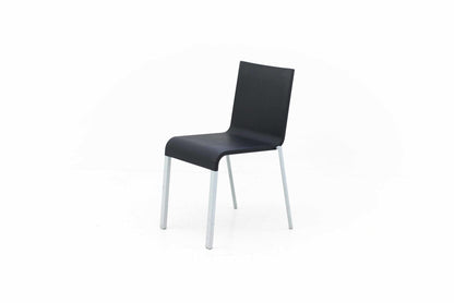 Chaises Maarten Van Severen .03 de Vitra en noir vintage