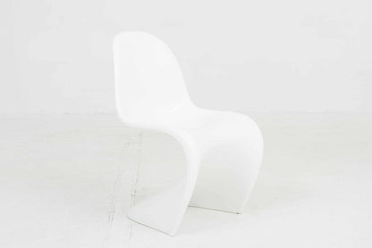 Chaise Vitra Panton Classic de Verner Panton en blanc