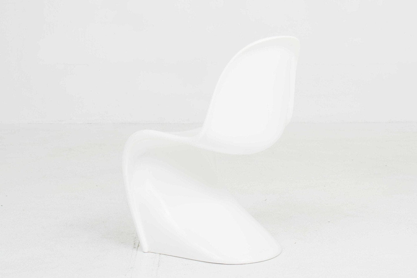 Chaise Vitra Panton Classic de Verner Panton en blanc