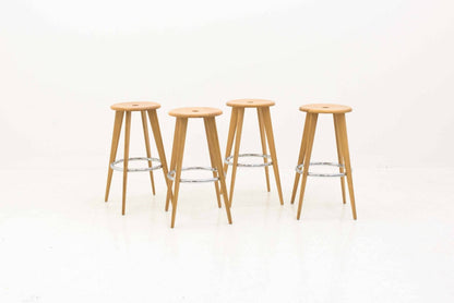 4er Set Jean Prouvé Tabouret Haut von Vitra - 2nd home