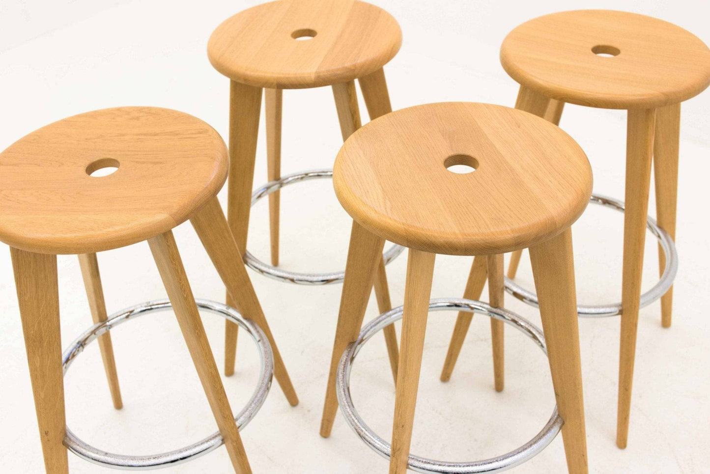 4er Set Jean Prouvé Tabouret Haut von Vitra - 2nd home