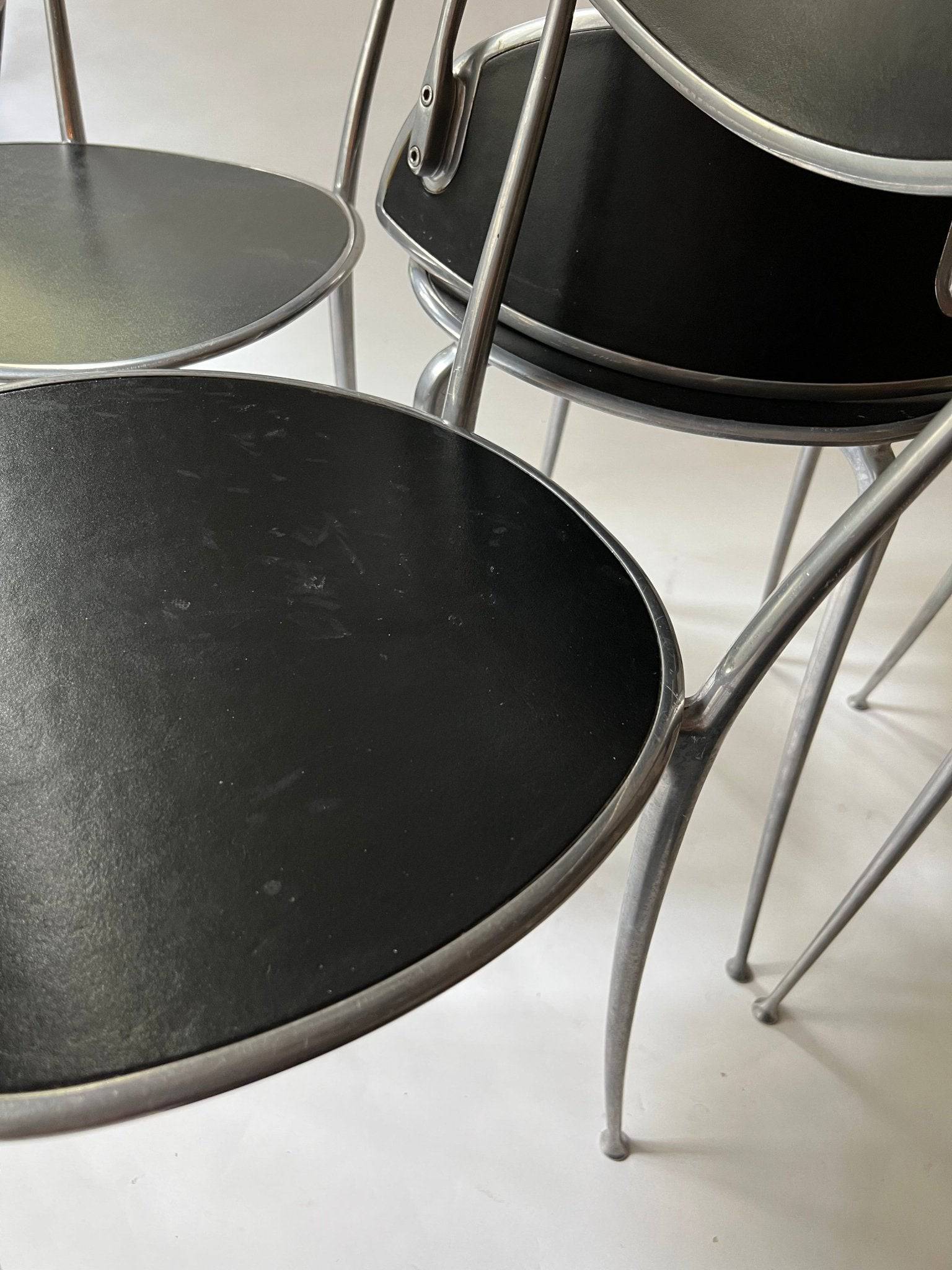 Arper Aluminium Chair, Italy, 1990s - 2nd home