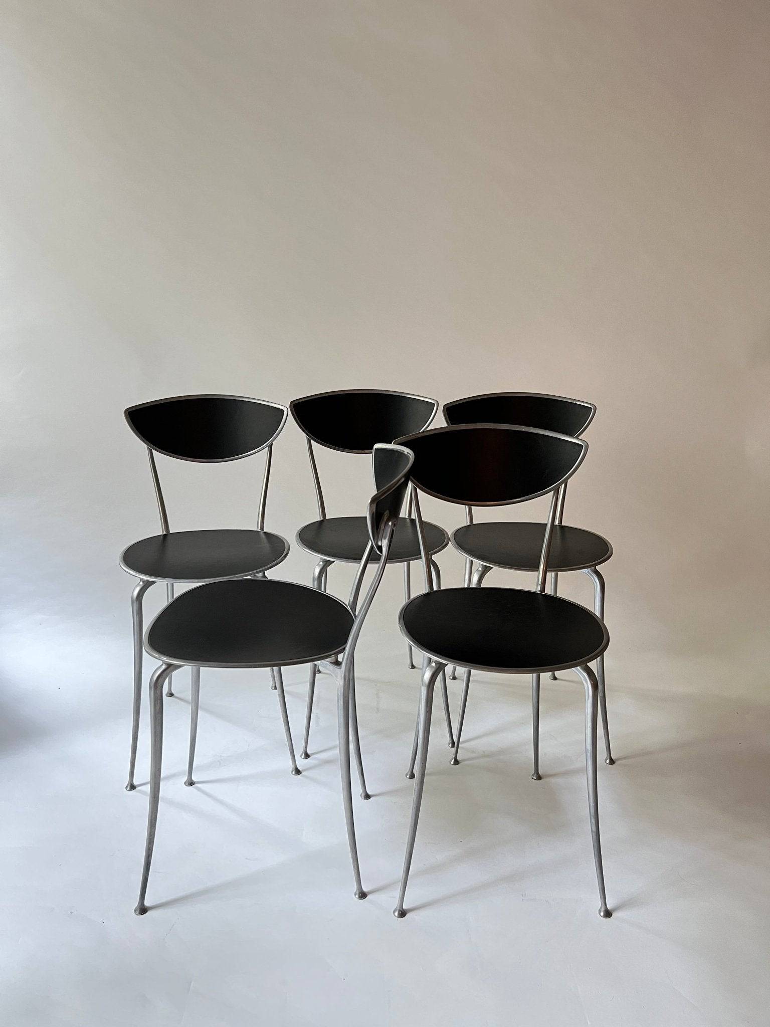 Arper Aluminium Chair, Italy, 1990s - 2nd home