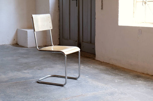 Bauhaus Freischwinger Stuhl von Vichr a Spol aus den 30er Jahren, Loft Stil - 2nd home