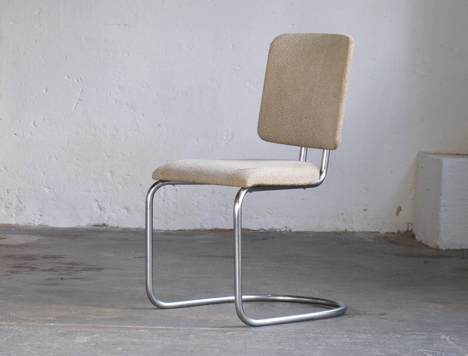 Bauhaus Freischwinger von Breuhaus de Groot, Thonet ST17 Lizenz, 1 von 4 - 2nd home