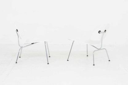 Charles & Ray Eames LCM Sessel von Vitra in Weiss - 2nd home