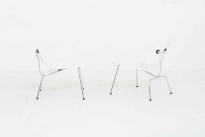 Charles & Ray Eames LCM Sessel von Vitra in Weiss - 2nd home