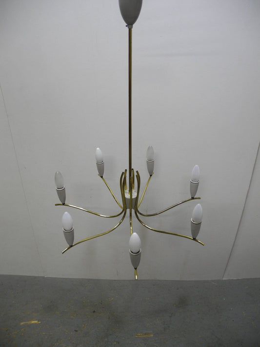Extravagante Sputniklampe in gold glänzendem Messing - 2nd home